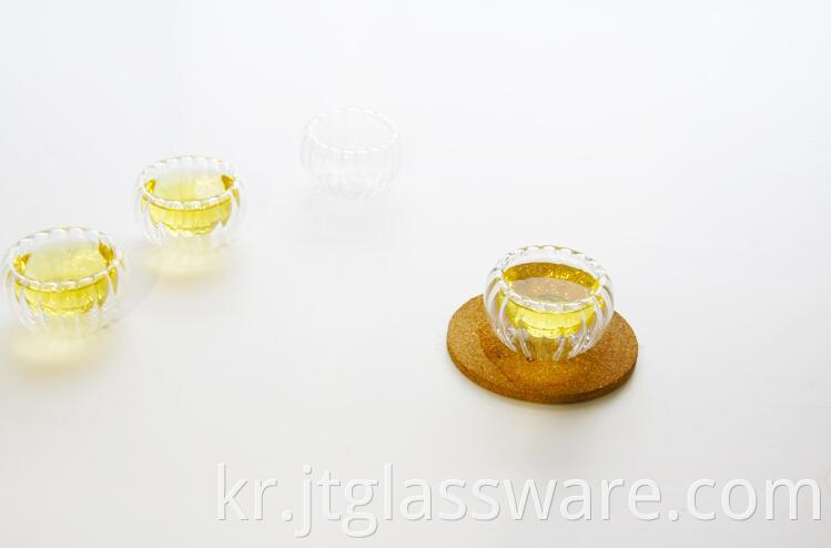 50ml Pumkin Glass Cup For Tea